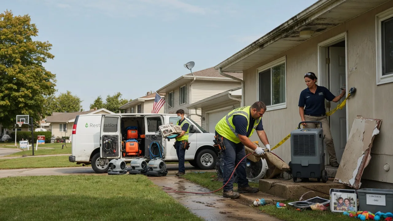 Water Damage Restoration in Sykesville, PA near me